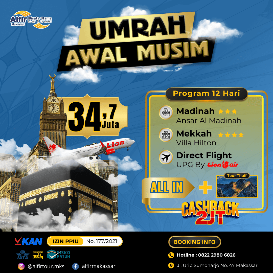 Konten 1 – Umrah Awal Musim